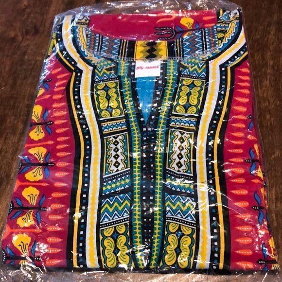 Big Mama Dakishi shirt hot pink one size NWOT - Picture 8 of 8